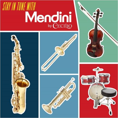  Mendini by Cecilio 13 inch 3-Piece Kids/Junior Drum Set with Throne, Cymbal, Pedal & Drumsticks (Red Metallic)