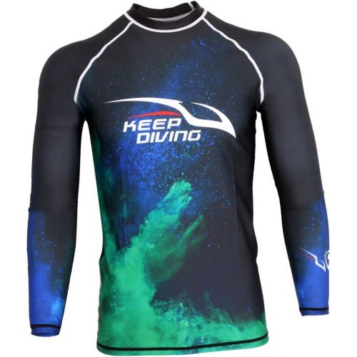  menolana Breathable Men Wetsuit Top for Surfing Scuba Diving Kayak Swim