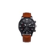 Mens Retro Design Leather Band Watches