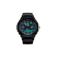 Mens LED Digital Waterproof Rubber Date Alarm Sports Army Wristwatch