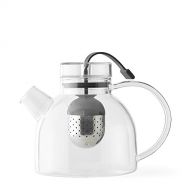 Menu MENU 4545119 Small Glass Kettle Teapot, 25 oz, Clear