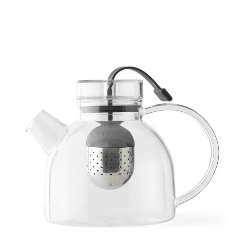  Menu MENU 4545119 Small Glass Kettle Teapot, 25 oz, Clear