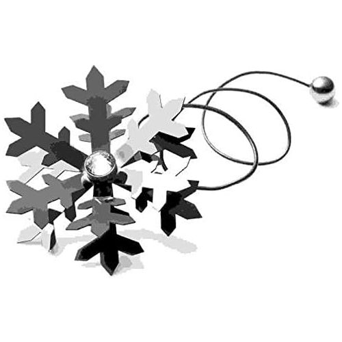  Menu Black 4004079Snowflake Christmas Ornament