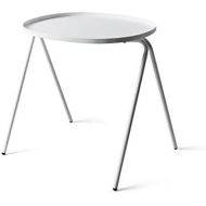 Menu Afternoon Side Table white/powdercoated/45x50cm/H: 51cm