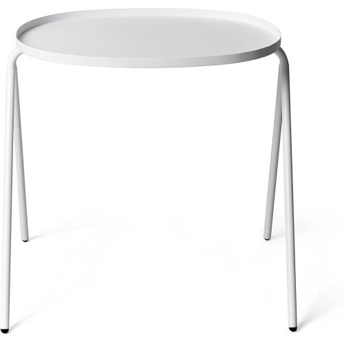  Menu Afternoon Side Table white/powdercoated/45x50cm/H: 51cm