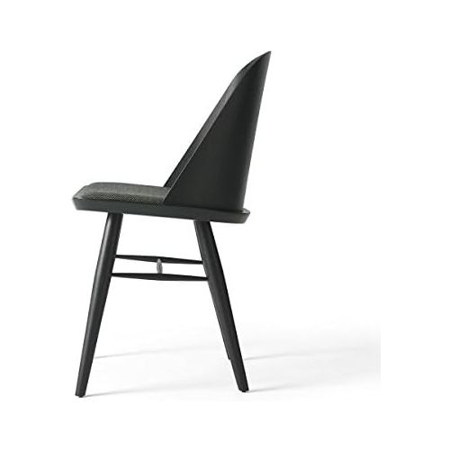  Menu Chair Synnes Black Ash Padded - Wool