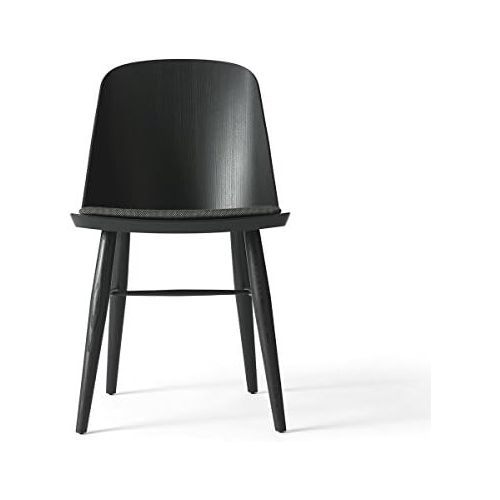  Menu Chair Synnes Black Ash Padded - Wool