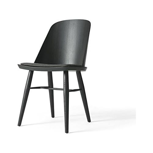  Menu Chair Synnes Black Ash Padded - Wool