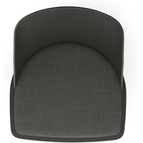  Menu Chair Synnes Black Ash Padded - Wool