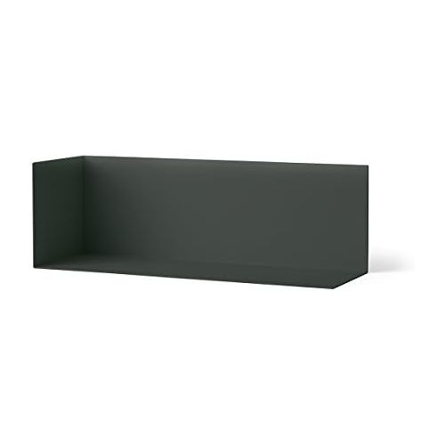  MenuCorner Wall Shelf Divider, M Dark Green