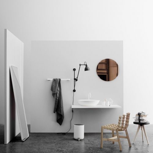  Menu Norm Floor Mirror, Black