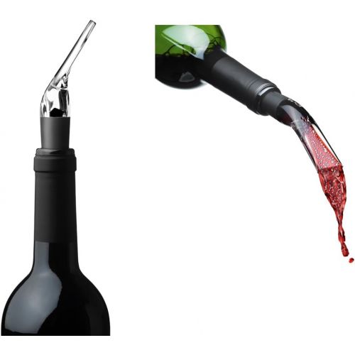  Menu Enjoy Water & Wine Blade Corkscrew and Decanting Pourer Set Green 4625439