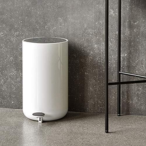  Menu Bath Pedal Bin 7 L White