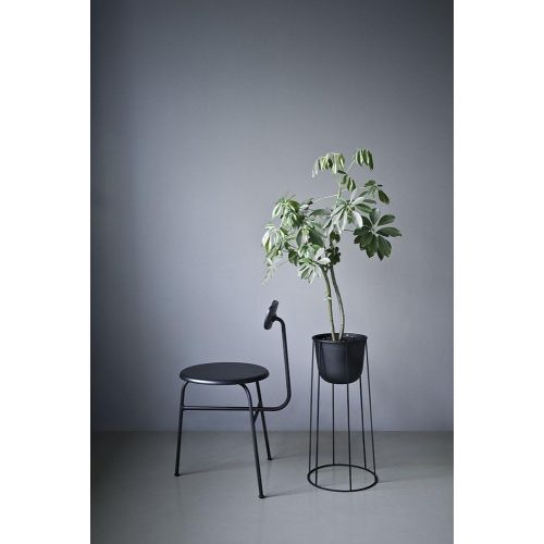  Menu - Wire Pot Blumentopf - schwarz - Norm Architects