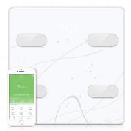 Meoket Smart Bluetooth Body Fat Scale Wireless Digital Bathroom Weight Scale with 13 Essential Measurements,...
