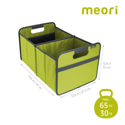  Meori meori Classic Collection Large Foldable Storage Box, 30 Liter / 8 Gallon, in Midnight Magenta to Organize and Carry Up to 65lbs …