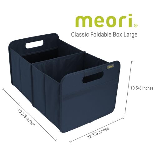  Meori meori Classic Collection Large Foldable Storage Box, 30 Liter / 8 Gallon, in Midnight Magenta to Organize and Carry Up to 65lbs …