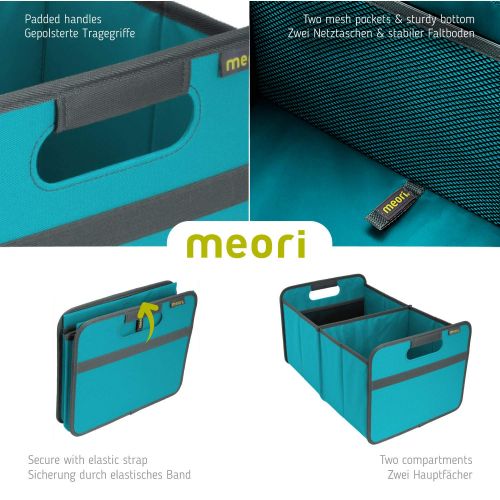  Meori meori Classic Collection Large Foldable Storage Box, 30 Liter / 8 Gallon, in Midnight Magenta to Organize and Carry Up to 65lbs …