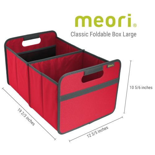  Meori meori Classic Collection Large Foldable Storage Box, 30 Liter / 8 Gallon, in Midnight Magenta to Organize and Carry Up to 65lbs …