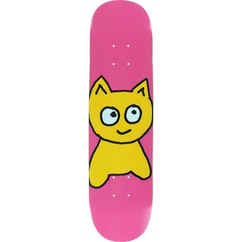  Meow Skateboards Meow Big Cat Skateboard Deck -7.25 Pink - Assembled AS Complete Skateboard