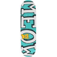 Meow Skateboards Meow Logo Deck 8.0 Teal - Assembled as Complete Skateboard