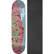 Meow Skateboards Mariah Duran Sandia Skateboard Deck - 8.25 x 32.125 with Jessup Black Griptape - Bundle of 2 Items