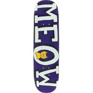 Meow Skateboards Meow Logo Mini Skateboard Deck -7.25 Purple - Assembled AS Complete Skateboard