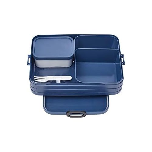  Visit the Mepal Store Mepal Bento Take a Break Lunch Box Large, blue, 1500 ml