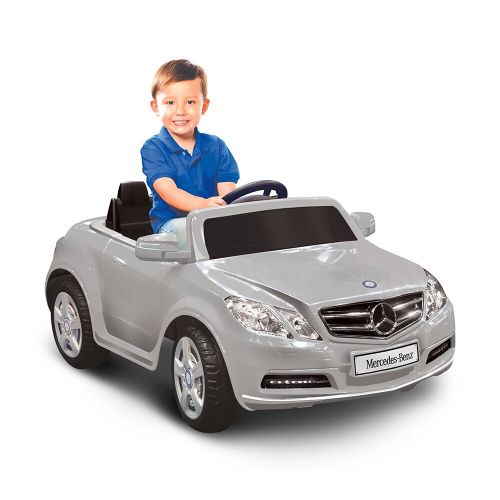  Mercedes Benz E550 Silver 1-seater Riding Toy