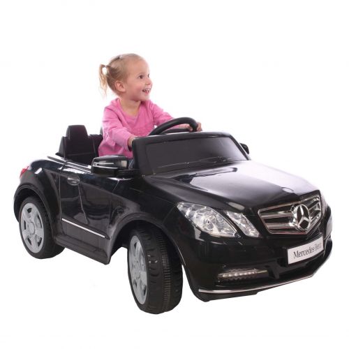  Mercedes Benz E550 Black 1-seater Riding Toy