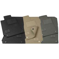 Mercedes Benz OEM All Weather Season Floor Mats 2007 to 2012 GL-Class (Set of 6) (Color:Black) GL350 GL450 GL550