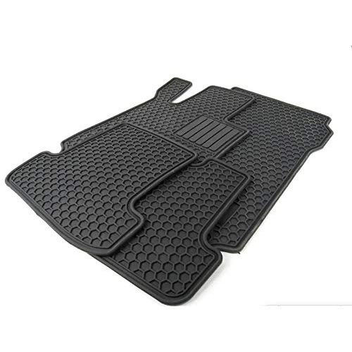  Mercedes Benz 2012 up C250, C350 Coupe All Weather Rubber Floor Mat Sets, Black