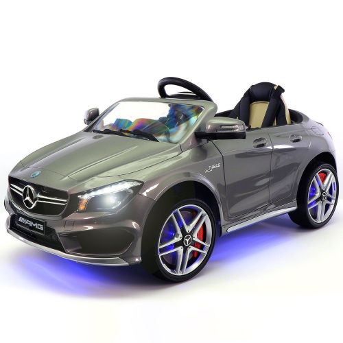  2019 Mercedes Benz CLA 12V Ride On Car for Kids w Remote Control, | Kids Car to Ride Licensed Kid Car to Drive - Dining Table, Leather Seat, Openable Doors, LED Lights