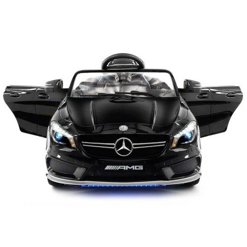  Mercedes Benz 2018 Licensed Mercedes AMG 12V Battery Ride on Toy Car w Dining Table, LED Lights, Openable Doors