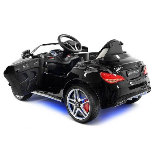  Mercedes Benz 2018 Licensed Mercedes AMG 12V Battery Ride on Toy Car w Dining Table, LED Lights, Openable Doors