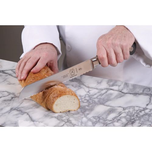  Mercer Culinary Genesis Forged Bread Knife, 8 Inch: Bread Knives: Kitchen & Dining