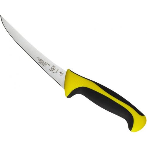  Mercer Culinary Millennia Colors Boning Knife, 6-Inch Curved, Yellow