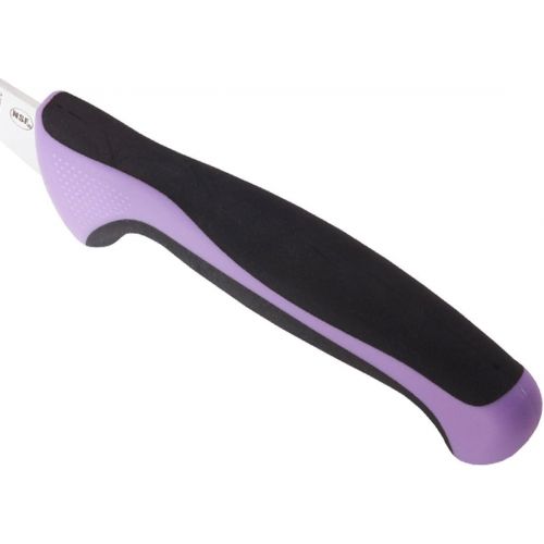  Mercer Culinary Millennia Colors Purple Handle, 6-Inch Curved, Boning Knife