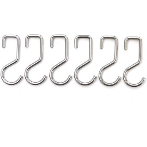  Mercer Culinary M30742 Stainless Steel Replacement S-Hooks, Set of 6