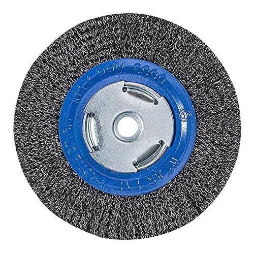  Mercer Industries 183010 Crimped Wire Wheel, 6 x 3/4 x 2 (1/2, 5/8), For Bench/Pedestal Grinders