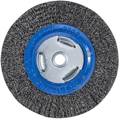  Mercer Industries 183010 Crimped Wire Wheel, 6 x 3/4 x 2 (1/2, 5/8), For Bench/Pedestal Grinders