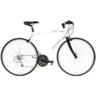 Mercier Galaxy Tour Hybrid 700c Comfort Bike Shimano 24 Speed with Flat Bars and Carbon Fiber Fork