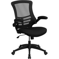 Mercury Furniture Mid-Back Black Mesh Chair Nylon Base
