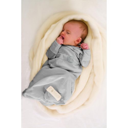  Merino+Kids Cocooi Merino Baby Gown, For Newborn Babies