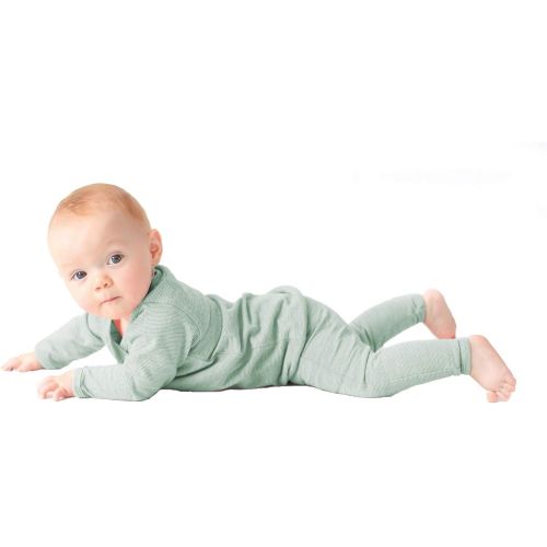  Merino Kids Long-Sleeve Merino Baby Thermals