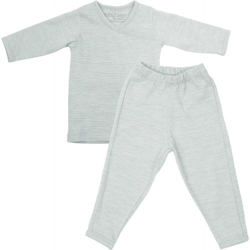  Merino Kids Long-Sleeve Merino Baby Thermals