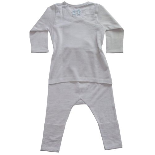  Merino+Kids Merino Kids Long-Sleeve Merino Baby All-In-One