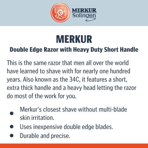  MERKUR Futur Adjustable Double Edge Saftey Razor