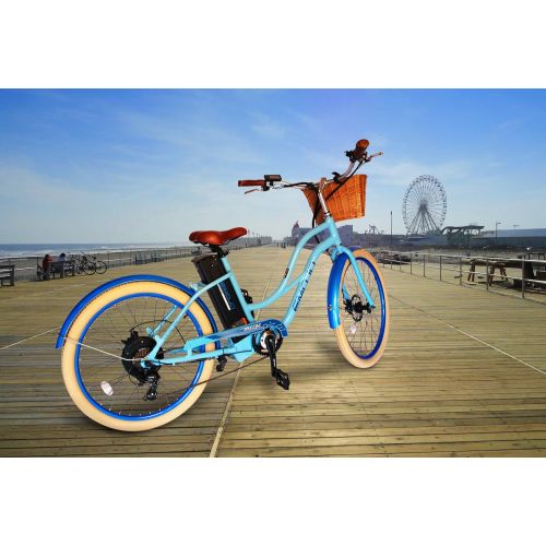  Merkur Bike Emojo Breeze Electric Bike, 500W 36V Electric Motor Beach Cruiser