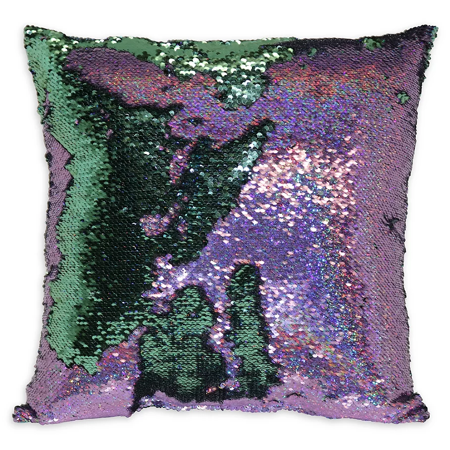 Mermaid Sequin Throw Pillow